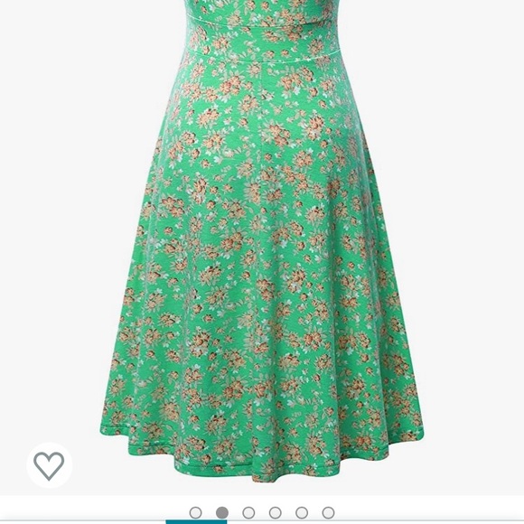 (Must bundle items $10 or less) Floral A line dress - Picture 6 of 6